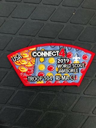 Boy Scout 2019 World Jamboree Risk Monopoly Usa Contingent Region 1 Set 3