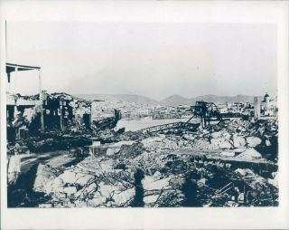 1941 Press Photo Military Ww2 German Planes Bombed Greek Port Harbor Raid 7x9