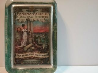 Glass Paperweight 1915 Panama Pacific International Exposition San Francisco. 2