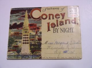 Coney Island Ny By Night Souvenir Photos