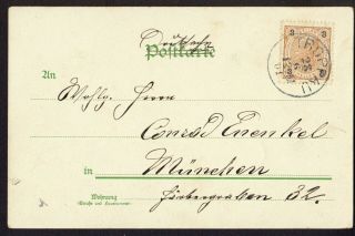 BARNUM & BAILEY CIRCUS postcard 1901 2