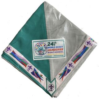 2019 World Scout Jamboree Mondial Program Neckerchief