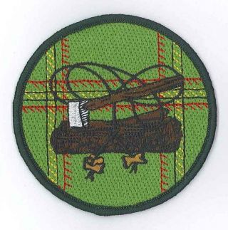 Scouts Of China (taiwan) - Scout Leader Woodbadge 3 Beads Emblem Patch For Alt