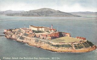 C21 - 7234,  Alcatraz Island San Francisco Bay Ca.