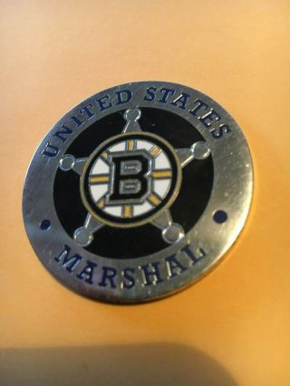 Usms - Us Marshals Service Bruins 2011 Stanley Cup Champs Challenge Coin Rare