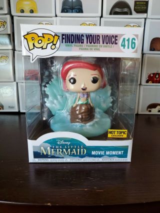 Funko Pop Disney The Little Mermaid Ariel Finding Your Voice Movie Moment