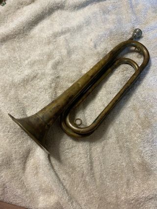 Vintage Early Rare Antique Boy Scouts Of America Rexcraft Bugle