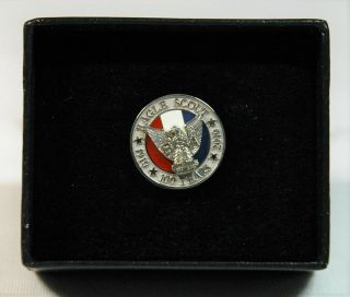 Boy Scouts Of America Bsa Eagle Scout Sterling Silver 100 Year Anniversary Pin