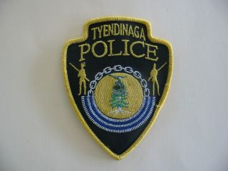 Tyendinaga First Nations Police,  Rare Obsolete Patch,  Ontario,  Canada
