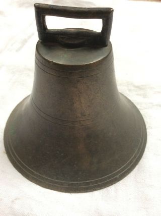 Old Vintage Antique Brass Bell