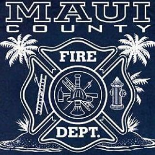 Maui Fire Department Firefighter Hawaii T - Shirt 4xl