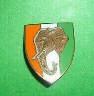 1964 IVORY COAST OLYMPIC NOC BADGE - TOKYO NOC - FIRST PIN 2