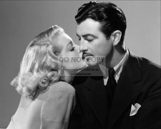 Robert Taylor Lana Turner In Film " Johnny Eager " - 8x10 Publicity Photo (aa - 904)