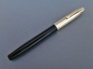 1960 ' s SHEAFFER Imperial VIII Touchdown Filler Fountain Pen - 14K GOLD Nib - USA 4