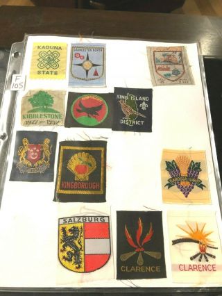 Just In Time For The 2019 World Jamboree Foreign Scout Badge Sheet F105
