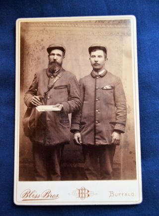 Cabinet Photo Of Letter Carriers From Buffalo,  Ny