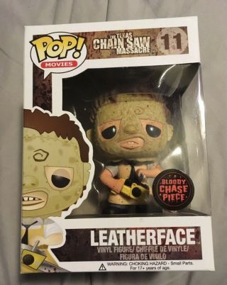 Funko Pop Movies The Texas Chainsaw Massacre Leatherface 11 Bloody Chase Piece