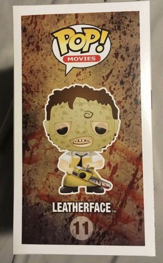 Funko Pop Movies The Texas Chainsaw Massacre Leatherface 11 Bloody Chase Piece 4