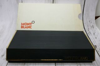 C89 MONTBLANC 320 Fountain Pen Black 14K Gold 585 EF w/box 5