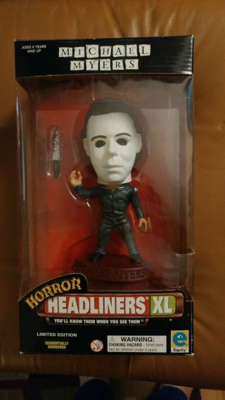 Halloween Michael Myers Horror Headliners Xl Limited Edition 1999