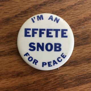1969 Anti Vietnam War - Protest Cause - Agnew Political Campaign Button Pin