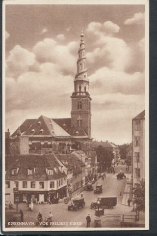 Denmark Postcard - Kobenhavn - Vor Frelsers Kirke Rs15200