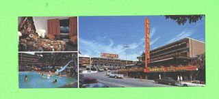 Oo Postcard Bathing Beauty At Pool Honeymoon City Motel Niagara Falls Canada