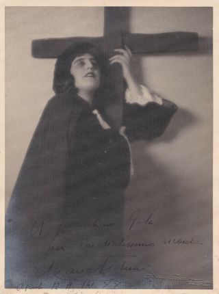 Opera : Maria Pedrini (b.  Brisighella 1910) La Forza Del Destino Autograph 1941