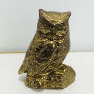 Owl Figurine Riverside Brass Ontario Canada