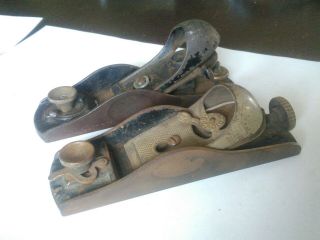 Early Stanley Low Angle Block Plane W/ Adjustable Throat Stanley / Miller Falls