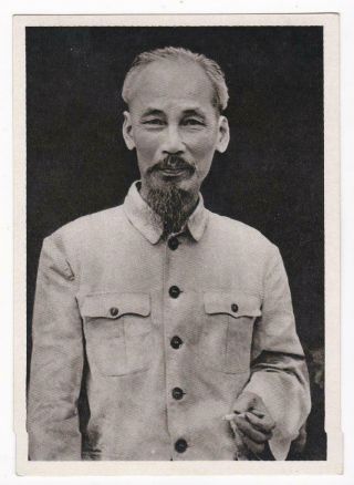 Vietnam President Ho Chi Minh After The Victory Of Dien Bien Phu Post Card