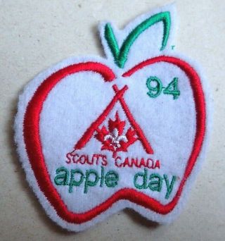 Scouts Canada Apple Day 94 Badge / Patch