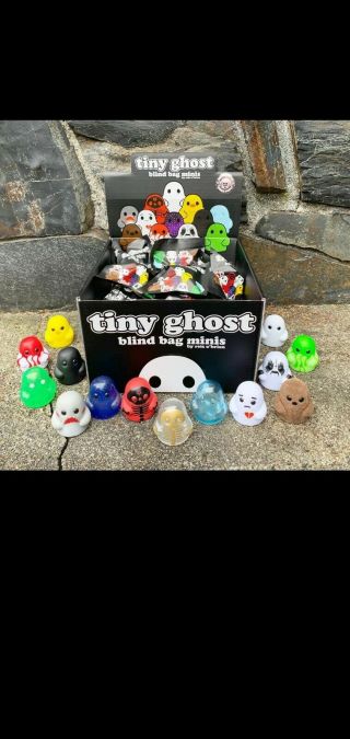 Bimtoy Tiny Ghost Blind Bag Minis - Box Of 12 - Series 2 Confirmed Order
