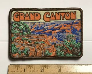 Grand Canyon National Park Arizona Az Colorful Souvenir Woven Patch Badge
