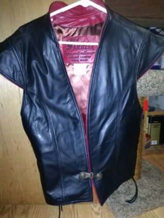 Leather Huntsman Vest