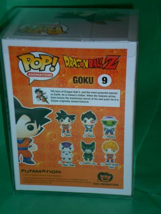 Funko Pop Animation Dragonball Z Goku 9 Exclusive Saharis Mexico 2