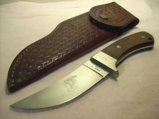 1982 Case Xx R703 Kiowa Indian Pictorial Vintage Hunting Knife 14,  Orig.  Sheath