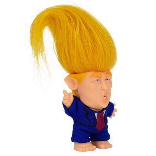 US President Donald J Trump Hair Troll Doll Funny Novelty Gag Gift Prank Joke 3