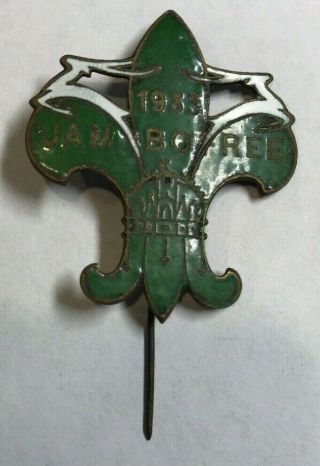 1933 Boy Scout World Jamboree Enamel Pin