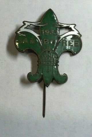 1933 Boy Scout World Jamboree Enamel Pin 5