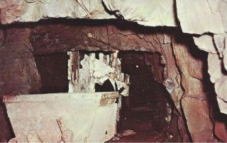 Postcard - Sd - South Dakota Big Thunder Gold Mine Keystone Posted 1964