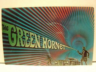 The Green Hornet Tv Show Vintage Postcard 1966 Advertising Comic Hero