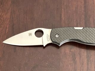 Spyderco Chaparral Carbon Fiber Cts - Xhp Just Fit And Finish Only One