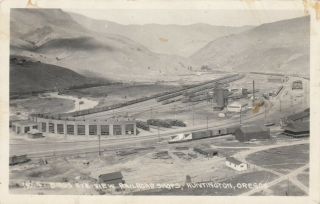 Rp,  Huntington,  Oregon,  30 - 40s ; Railroad Shops