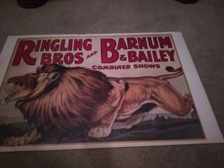 Ringling Bros,  Barnum & Baily Circus,  Poster