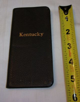 Vintage University Of Kentucky 1912 - 1913 Varsity Handbook