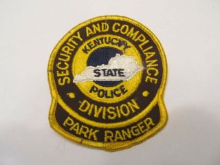 Kentucky State Conservation Park Ranger Warden Patch Old Cheese Cloth