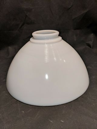 Vintage White Milk Glass Torchiere Diffuser Lamp Shade 10 "