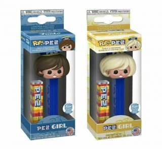 Funko Pop Pez Girl Limited Edition Shop Exclusive Set Of 2 Le 2000 In Hand