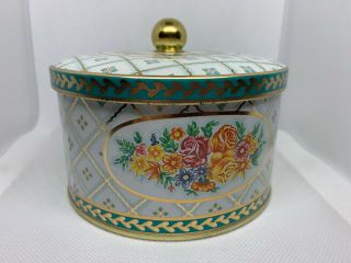 Vintage Tin Container The Tin Box Company Daher Made In England